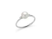 Anello Miluna Donna PERLE 375 in Oro Perla PLI1687X
